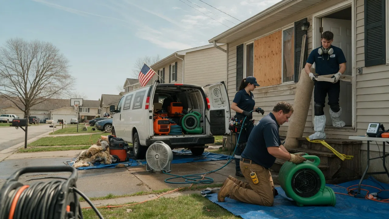 Water Damage Restoration in Thompsonville, MI near me